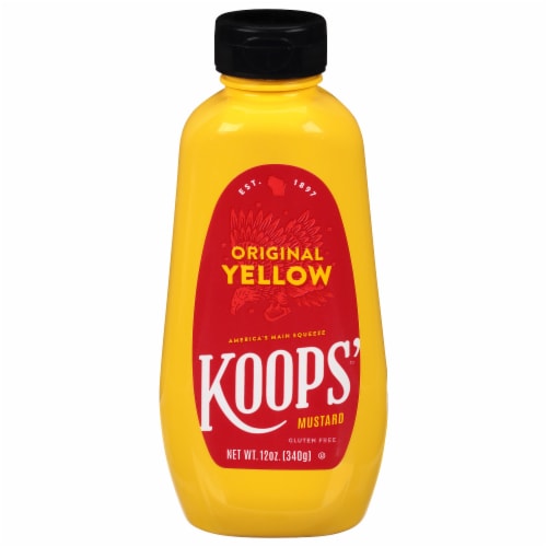 Koops Original Yellow Mustard 12 Oz Kroger