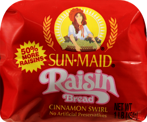 Sun Maid Cinnamon Swirl Raisin Bread Oz Ralphs