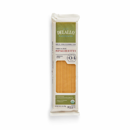 Delallo Organic Spaghetti Pasta 16 Oz Kroger