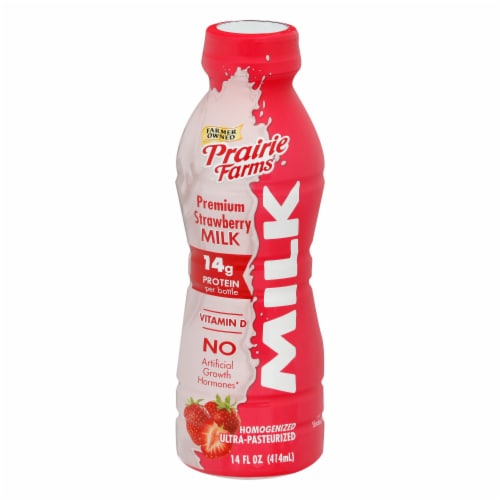 Prairie Farms 1 Strawberry Milk 14 Fl Oz Kroger