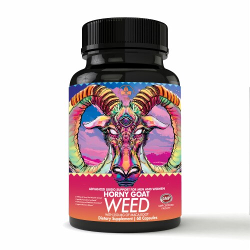 Totally Products Horny Goat Weed 60 Capsules 1 Unit Food 4 Less