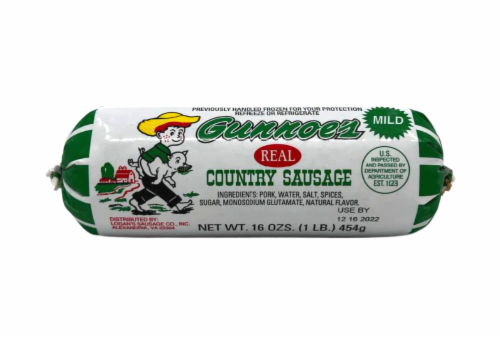 Gunnoe S Mild Whole Hog Country Sausage 16 Oz Ralphs