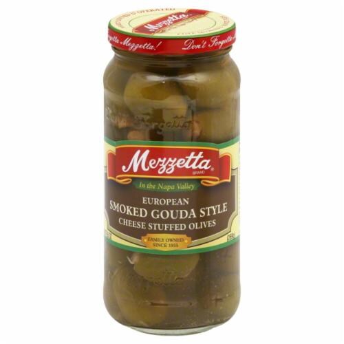 Mezzetta Smoked Gouda Cheese Stuffed Olives 9 5 Oz Kroger