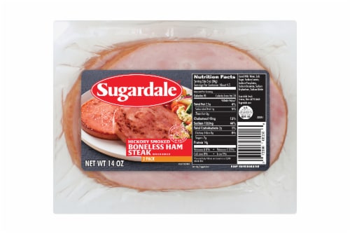 Sugardale Boneless Ham Steaks 2 Pk 14 Oz Frys Food Stores