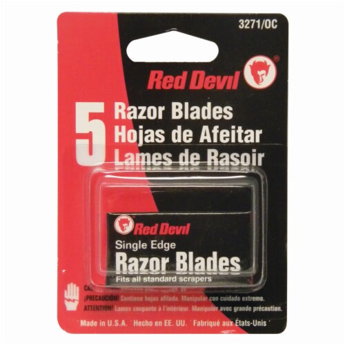 Red Devil Single Edge Razor Blades 5 Ct Kroger