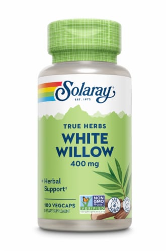 Solaray White Willow Bark Vegetarian Capsules Mg Ct King Soopers