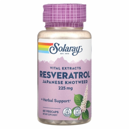 Solaray Vital Extracts Resveratrol Japanese Knotweed Mg