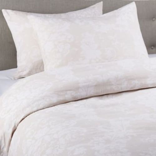 Wamsutta Malden 3 Piece Full Queen Comforter Set In Stone Full QFC