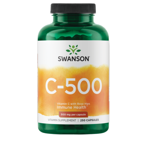 Swanson Vitamin C Mg Caps Immune Skin Support Mg