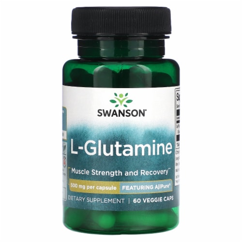 Swanson L Glutamine 500 Mg 60 Veggie Caps 60 Count Kroger