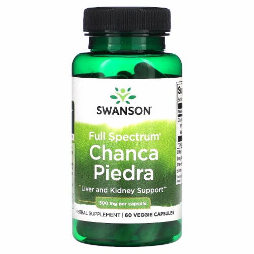 Swanson Full Spectrum Chanca Piedra Mg Veggie Capsules