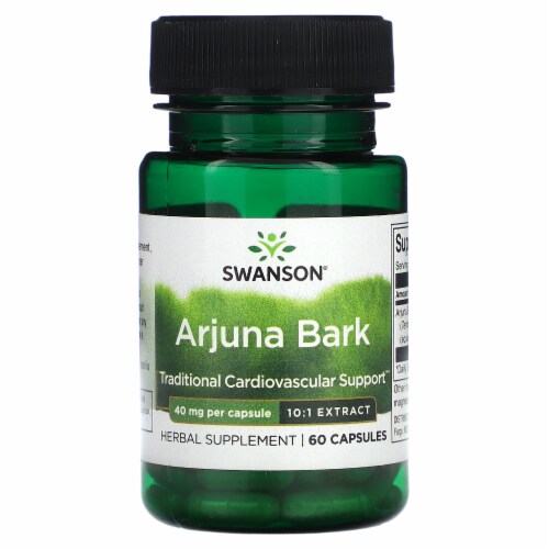 Swanson Arjuna Bark 40 Mg 60 Capsules 60 Count Frys Food Stores