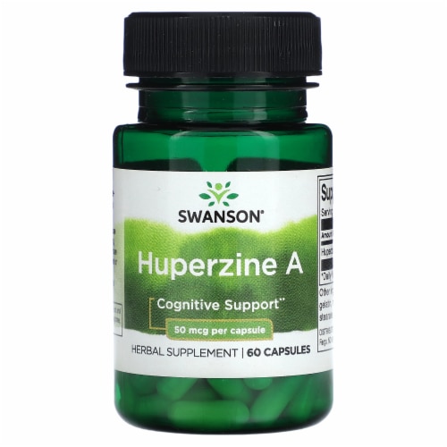 Swanson Huperzine A 50 Mcg 60 Capsules 60 Count King Soopers