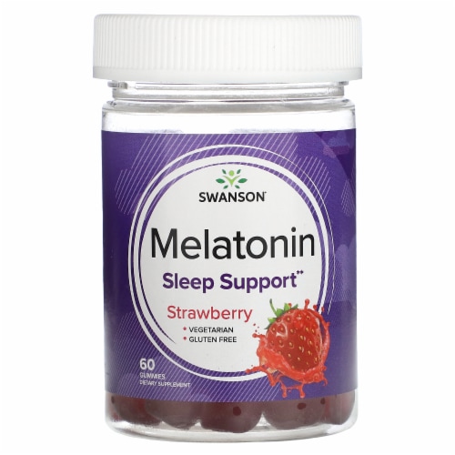 Swanson Melatonin Strawberry Gummies Count Frys Food Stores