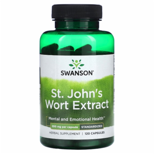 Swanson St Johns S Wort Extract Standardized Mg Capsules