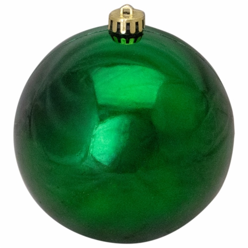 Northlight Shiny Xmas Green Shatterproof Christmas Ball Ornament