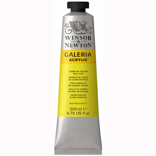 Winsor Newton Galeria Acrylic 200ml Tube Cadmium Yellow Pale