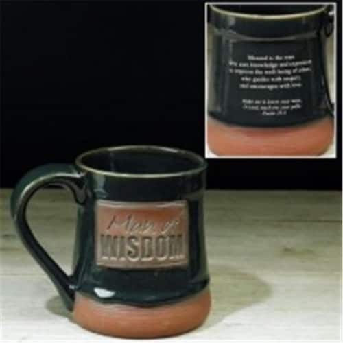 Abbey Gift Oz Mug Pottery Man Of Wisdom Black Frys