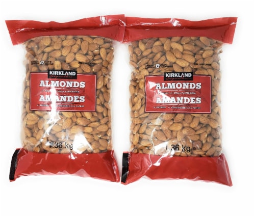 Kirkland Signature Supreme Whole Almonds Pack Pounds Qfc