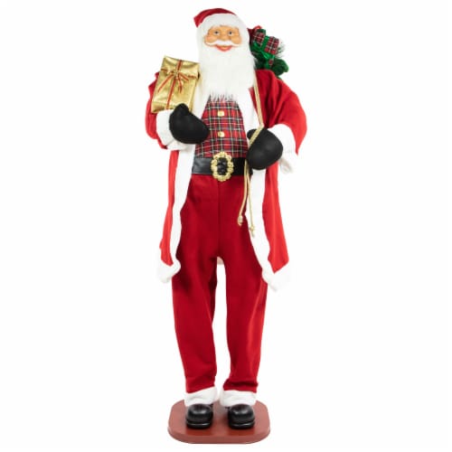 Northlight Country Santa Claus Standing Christmas Figure King