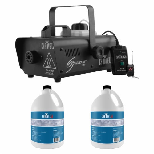 CHAUVET DJ Hurricane 1000 Pro Fog Machine 1 Gallon Fog Smoke Fluid 2