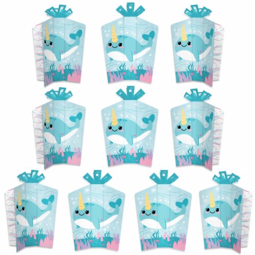 Big Dot Of Happiness Narwhal Girl Decor Under The Sea Party Fold