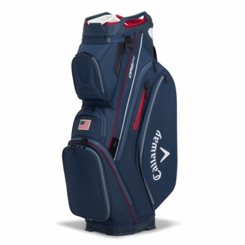 Callaway 5123083 Callaway 2023 ORG 14 Golf Cart Bag Navy Red USA 1