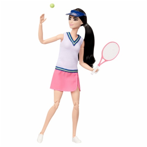 Mattel Barbie Made To Move Tennis Player Doll Ct Kroger