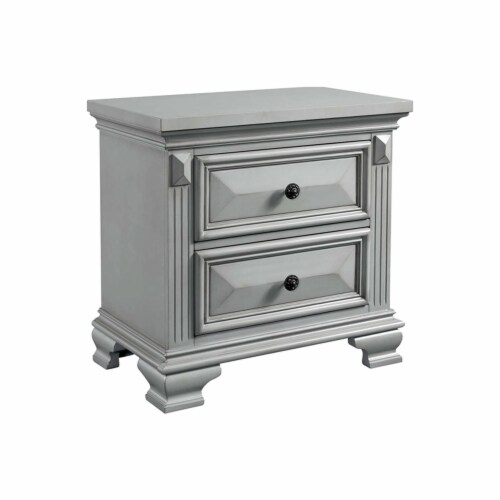 Bowery Hill Drawer Nightstand In Gray Kroger