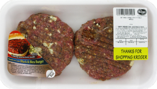 Private Selection Blue Cheese Angus Beef Patties Lb Ralphs