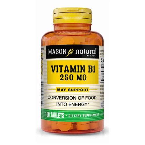 Mason Natural Vitamin B 1 250 Mg 100 Tablets 100 Count Kroger