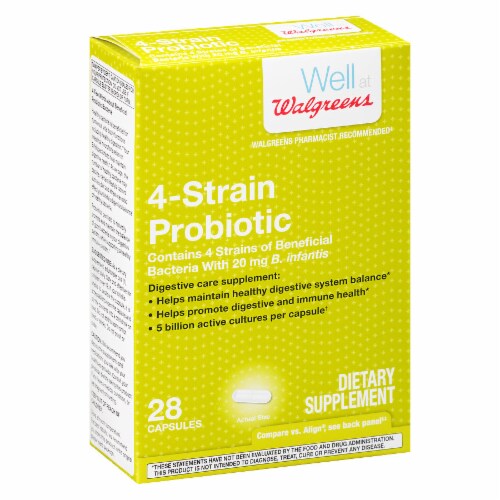 Walgreens Strain Probiotic Capsules Ct Kroger