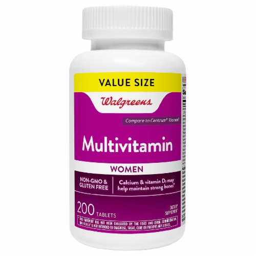 Walgreens Women S Multivitamin Tablets 200 Ct Kroger