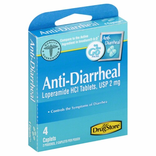 Lil Drug Store Anti Diarrheal Caplets On The Go Packs 4 Ct Kroger