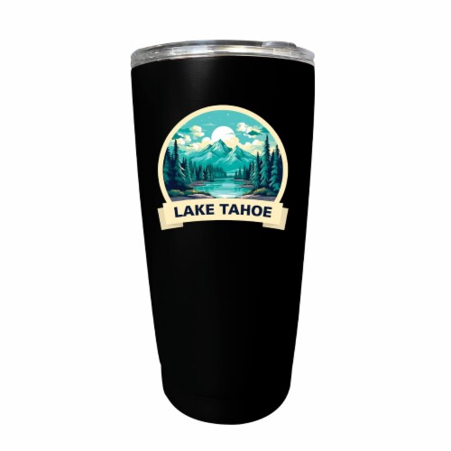 Lake Tahoe California Souvenir 16 Oz Stainless Steel Insulated Tumbler