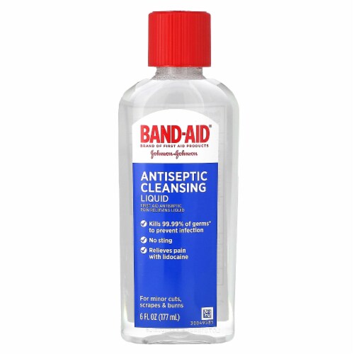 Band Aid Antiseptic Cleansing Liquid Fl Oz Ml Fl Oz Kroger