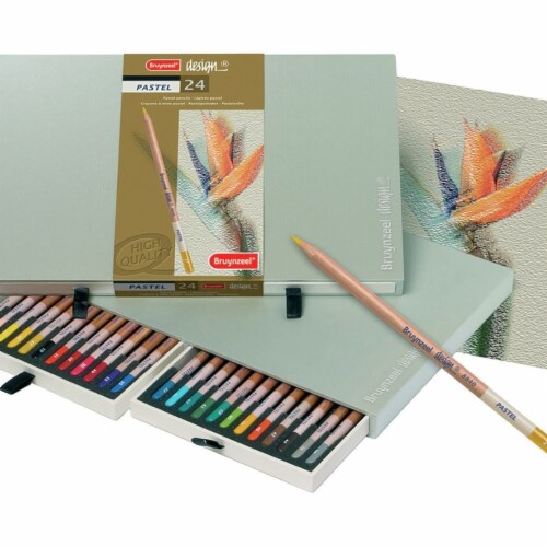 Royal Talens 8840H24 Pastel Bruynzeel Design Pencil Set 1 Kroger