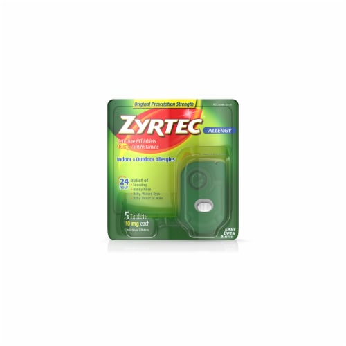 Zyrtec Hour Allergy Relief Tablets Pack Of Pack King Soopers