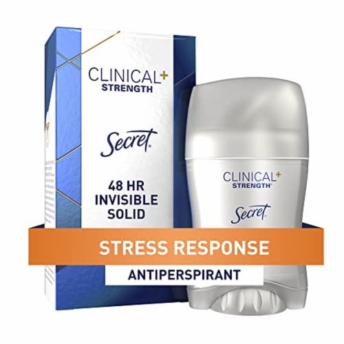 Secret Clinical Strength Antiperspirant And Deodorant Clear Gel Stress