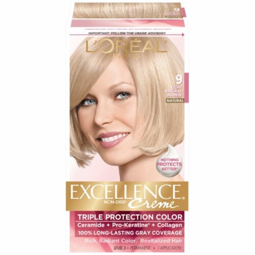 L Oreal Paris Permanent Hair Color Light Natural Blonde Pack Of