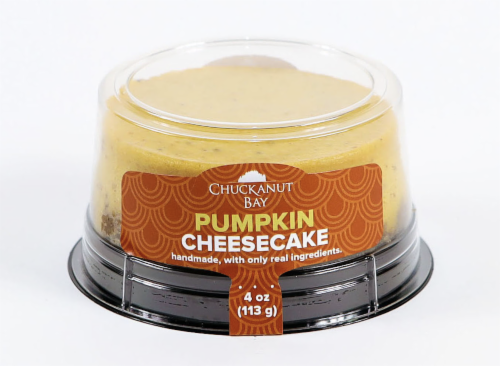 Chuckanut Bay Foods Pumpkin Frozen Cheesecake 4 Oz Frys Food Stores