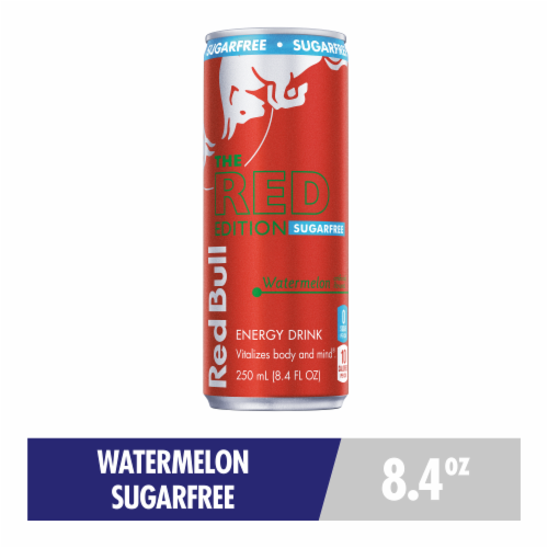 Red Bull Sugar Free Red Edition Watermelon Energy Drink 8 4 Fl Oz