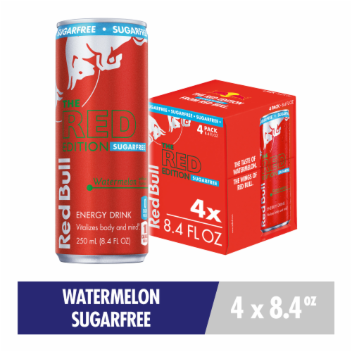 Red Bull Sugar Free Red Edition Watermelon Energy Drink Pk Fl