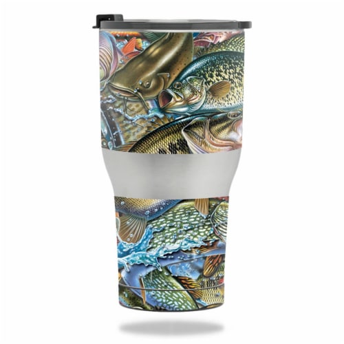 MightySkins RTTUM3017 Action Fish Puzzle Skin For RTIC Tumbler 30 Oz