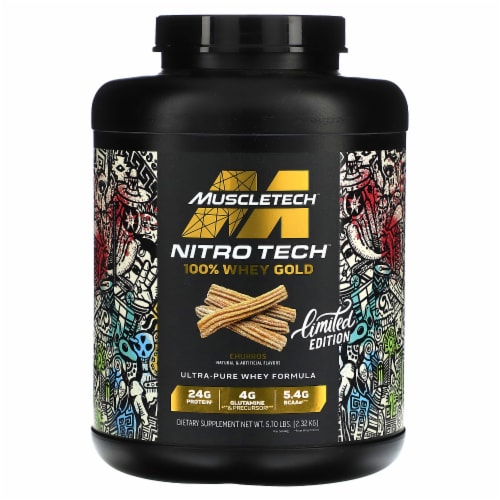 Muscletech Nitro Tech Whey Gold Limited Edition Churros Lbs