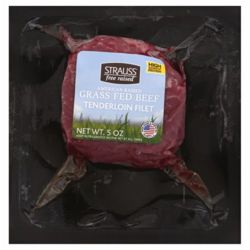 Strauss Farms Grass Fed Beef Tenderloin Steak Oz Kroger