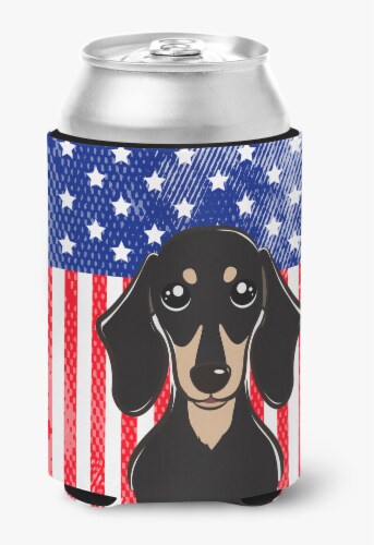 Caroline S Treasures Bb Cc American Flag And Smooth Black And Tan