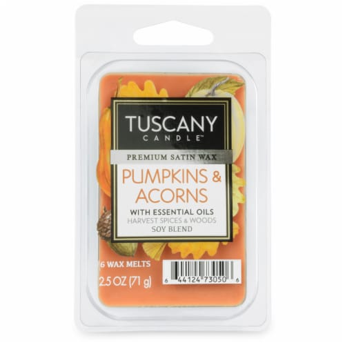 Tuscany Candle Limited Edition Pumpkin Acorns Wax Melts Pack