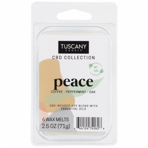 Tuscany Candle Cbd Collection Peace Wax Melt Ct Oz Smiths