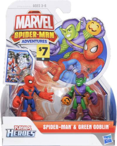 Hasbro Playskool Heroes Marvel Spider Man Green Goblin And Spider Man